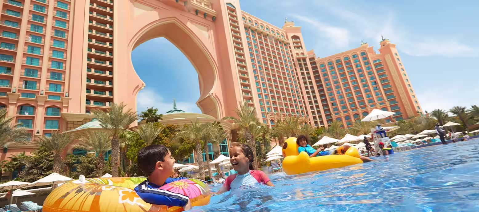 Hotels with amazing waterparks in Dubai