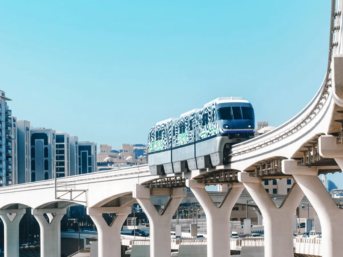 The Palm Jumeirah Monorail