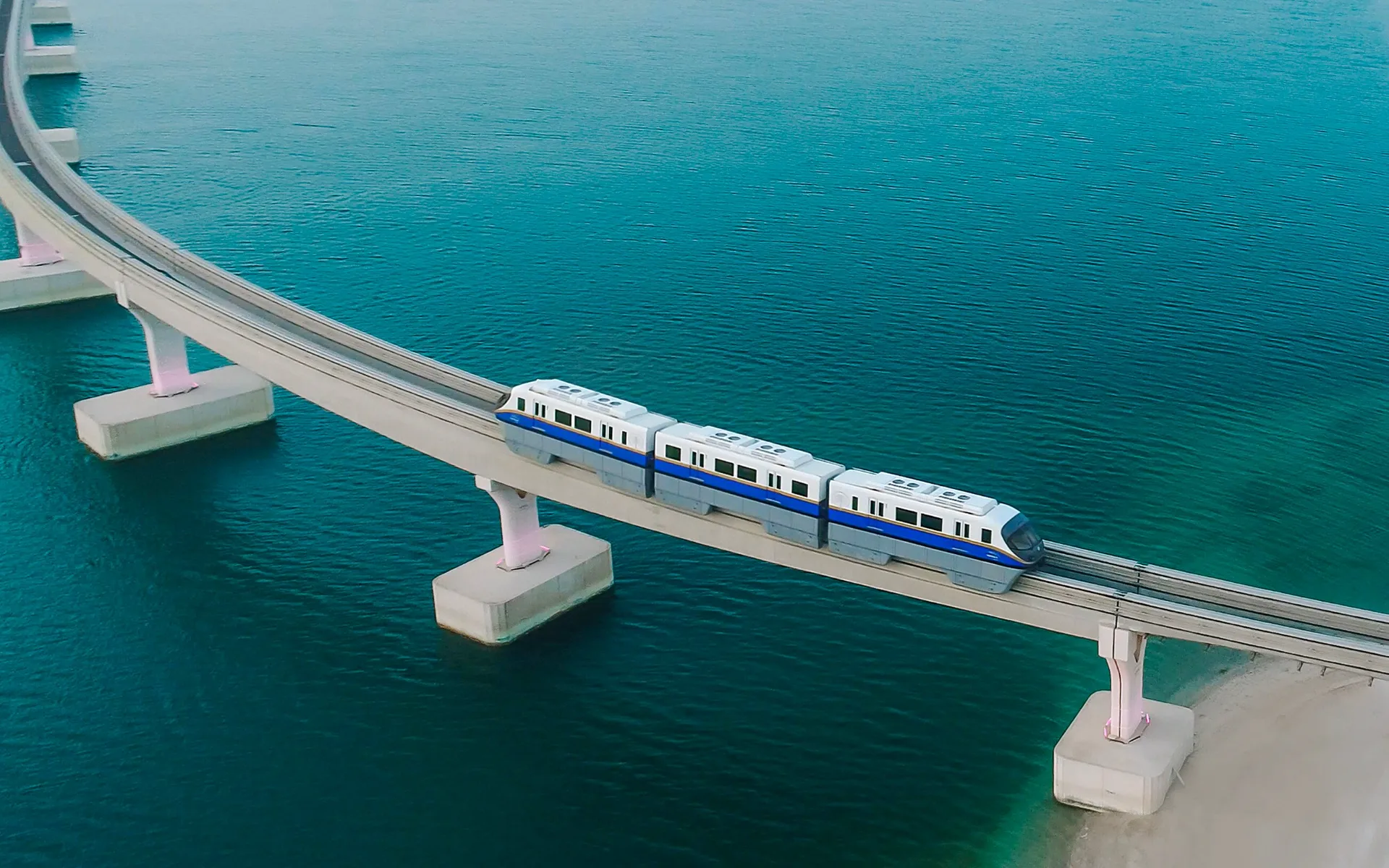 The Palm Jumeirah Monorail