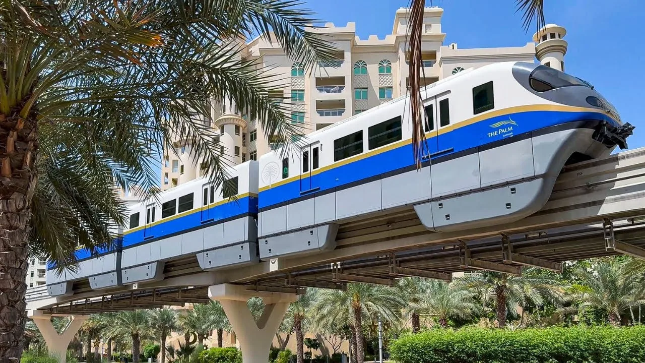 The Palm Jumeirah Monorail